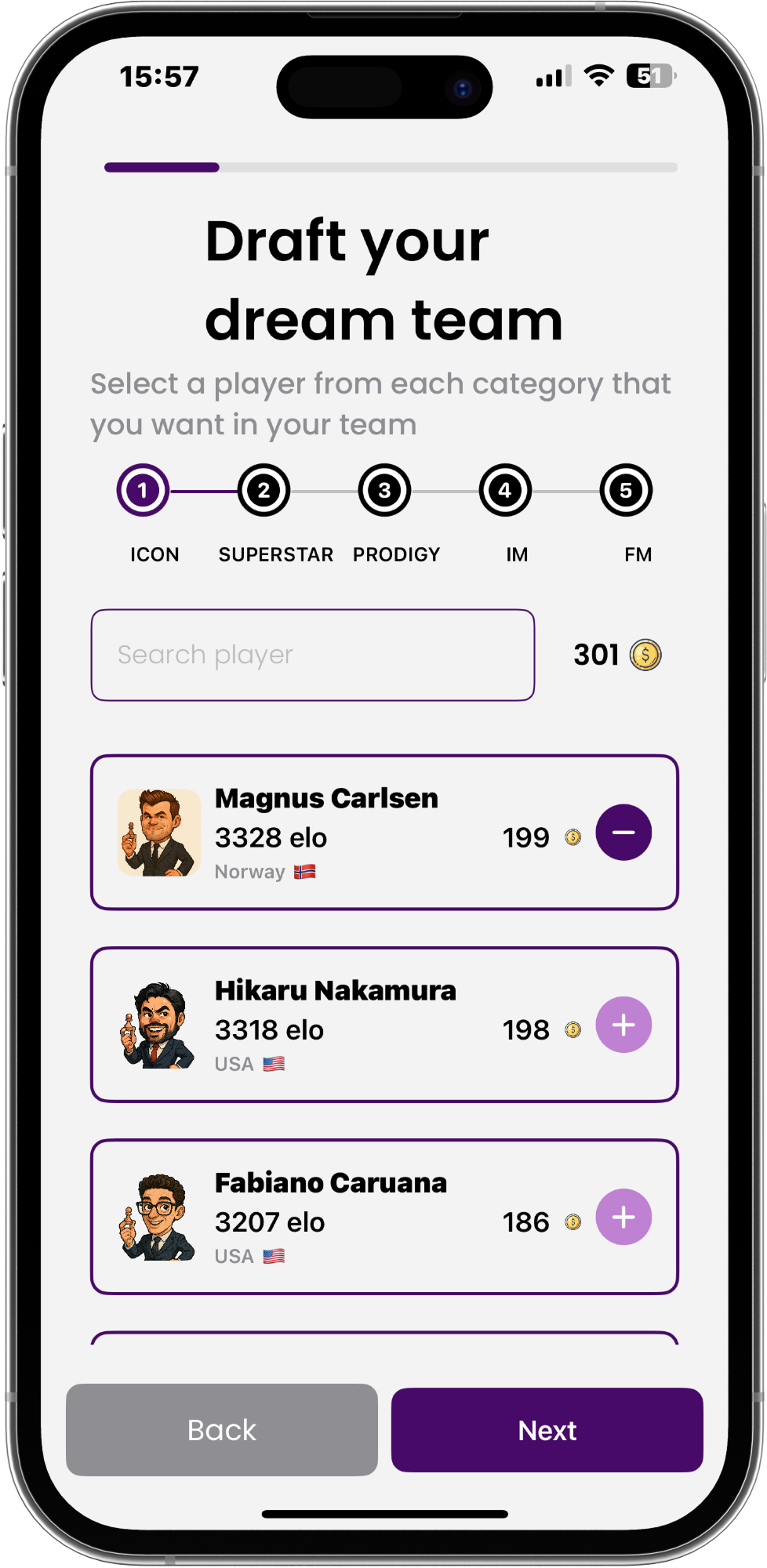 Draft your dream team